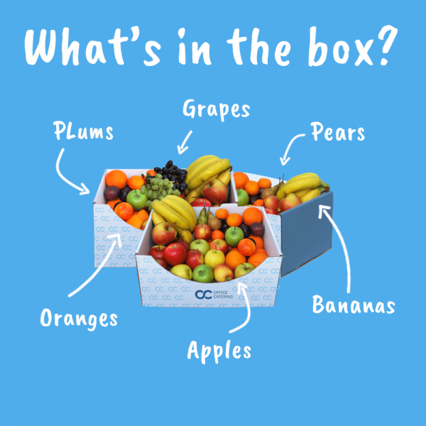 What's in a box? Seasonal Fruit Box for Office.